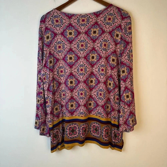 Ruby Rd. Floral Top - Picture 2 of 4